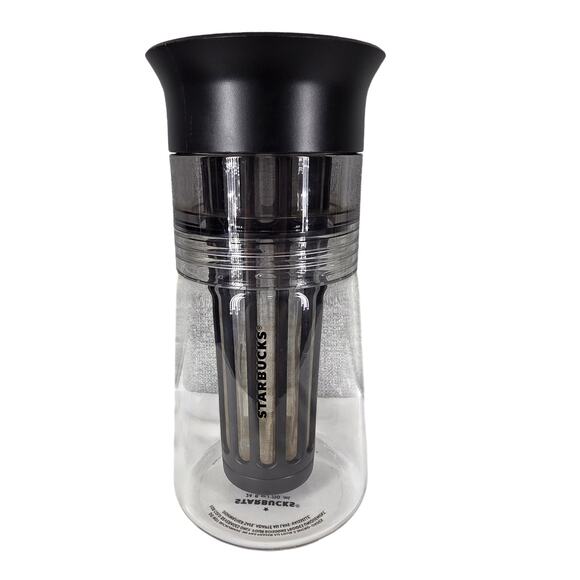 STARBUCKS 2022 COLD BREW COFFEE MAKER GLASS PITCHER 24OZ POUR OVER STYLE - Picture 1 of 9